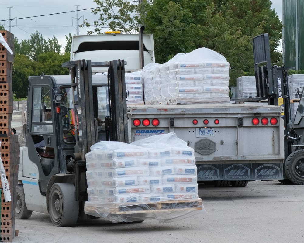 Bags of concrete from kreitmaker.